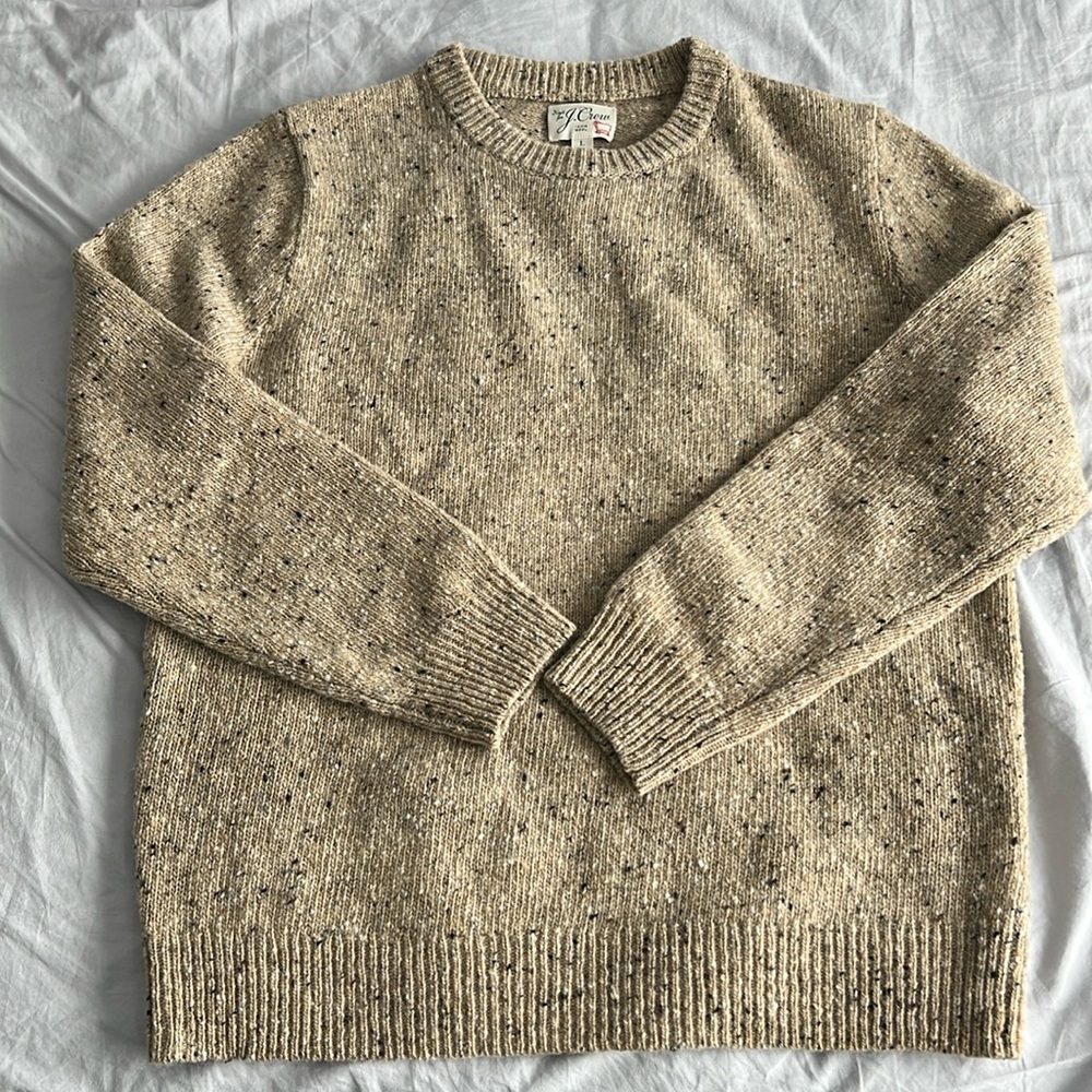 J.Crew Irish Donegal Wool Sweater